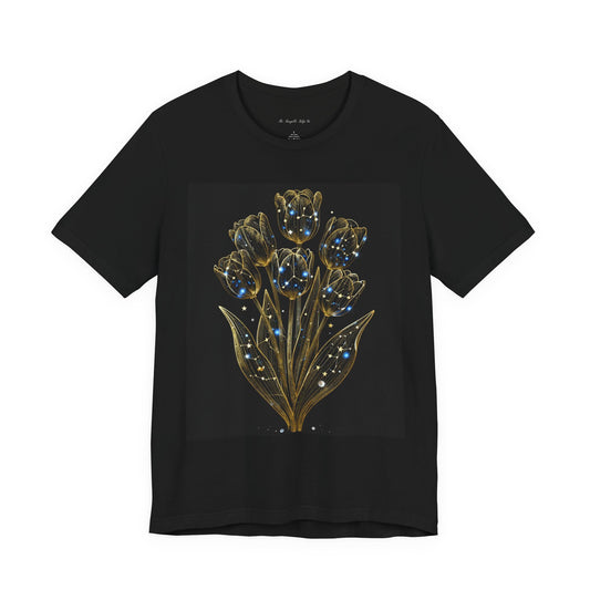 Gold & Sapphire Tulip T-Shirt