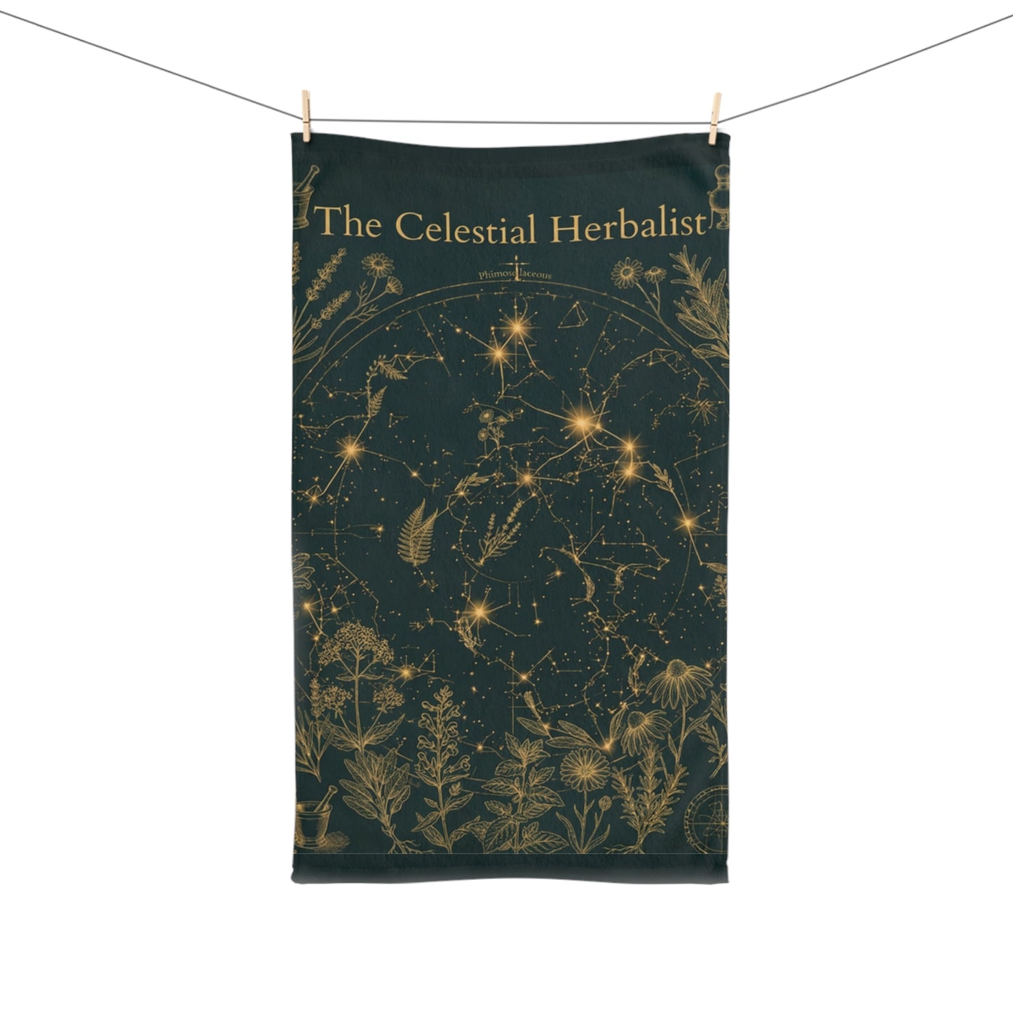 Celestial Herbalist Hand Towel
