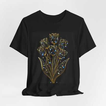 Gold & Sapphire Tulip T-Shirt