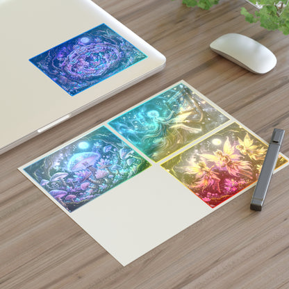 Fantasy Glow Garden Stickers