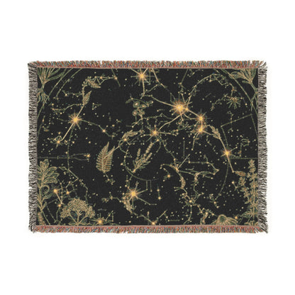 Constellation Glow Woven Blanket