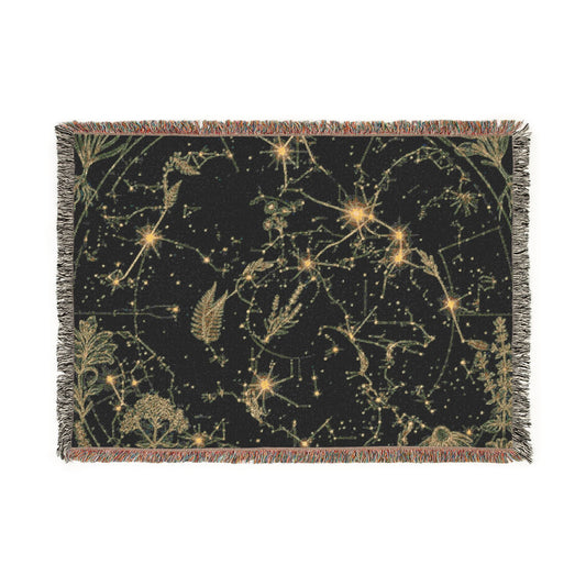 Constellation Glow Woven Blanket