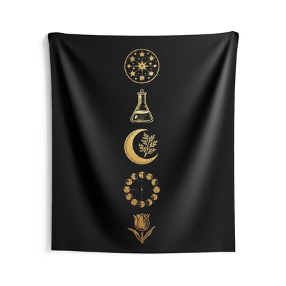 Golden Alchemist Tapestry