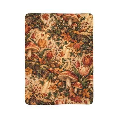 Woodland Harvest Fleece Blanket