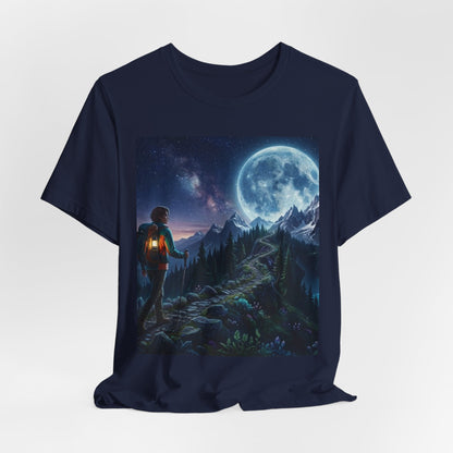 Moonlit Mountain Hike T-Shirt