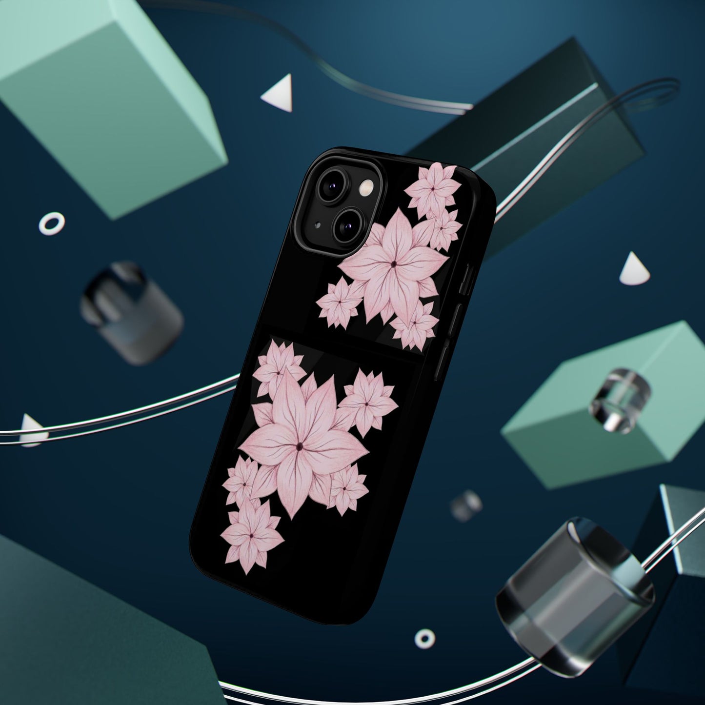 Pink Floral Sakura phone case
