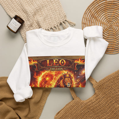 Leo Zodiac Crewneck Sweatshirt