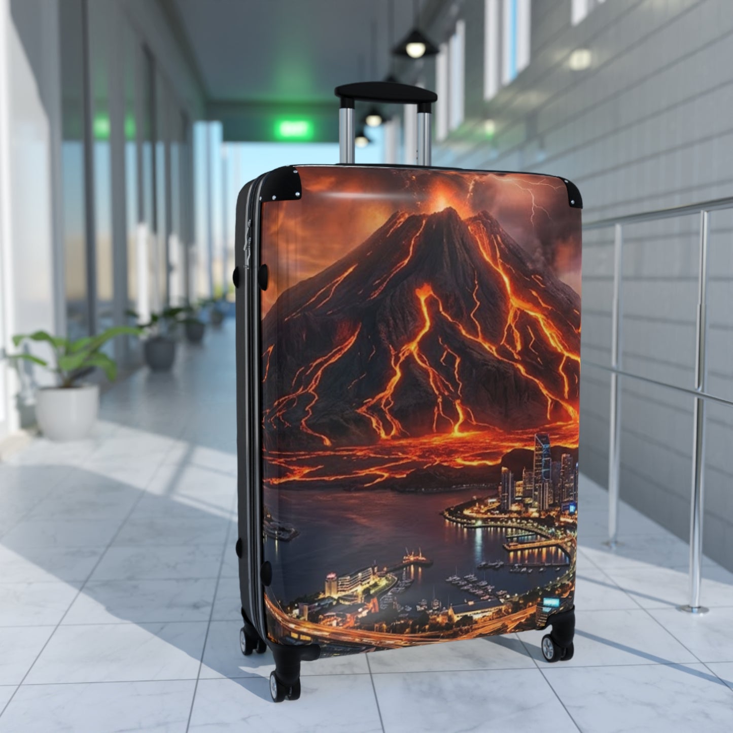 Volcanic Eruption Suitcase