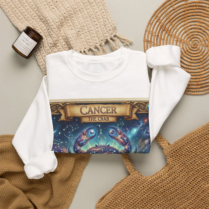 Cancer Zodiac Crewneck Sweatshirt