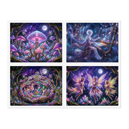 Fantasy Glow Garden Stickers