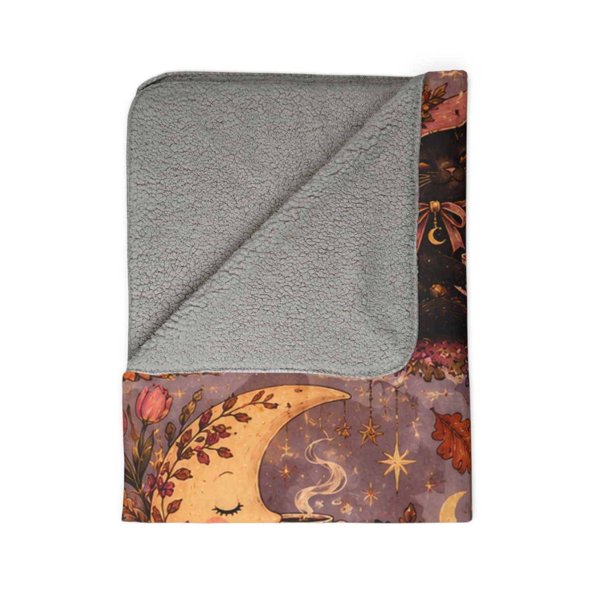Cozy Little Ghosts Fleece Blanket