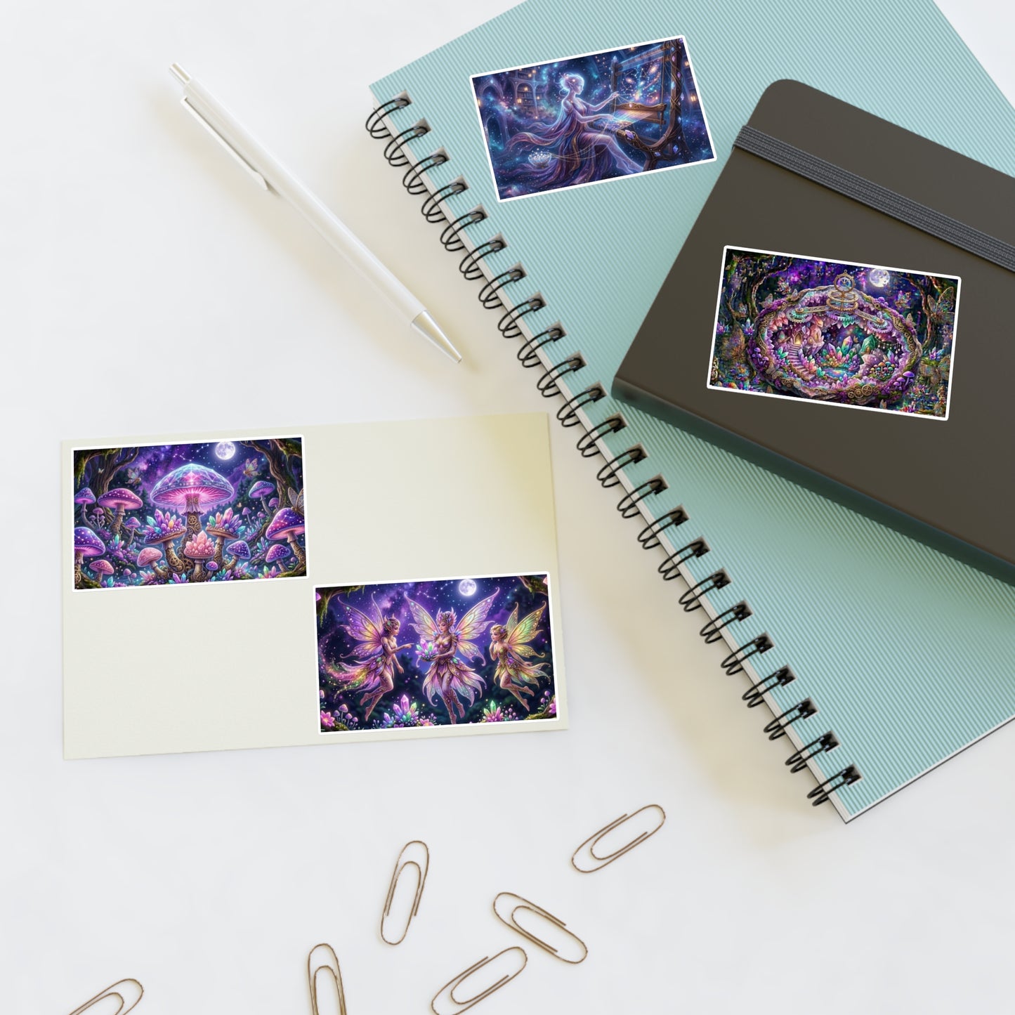 Fantasy Glow Garden Stickers
