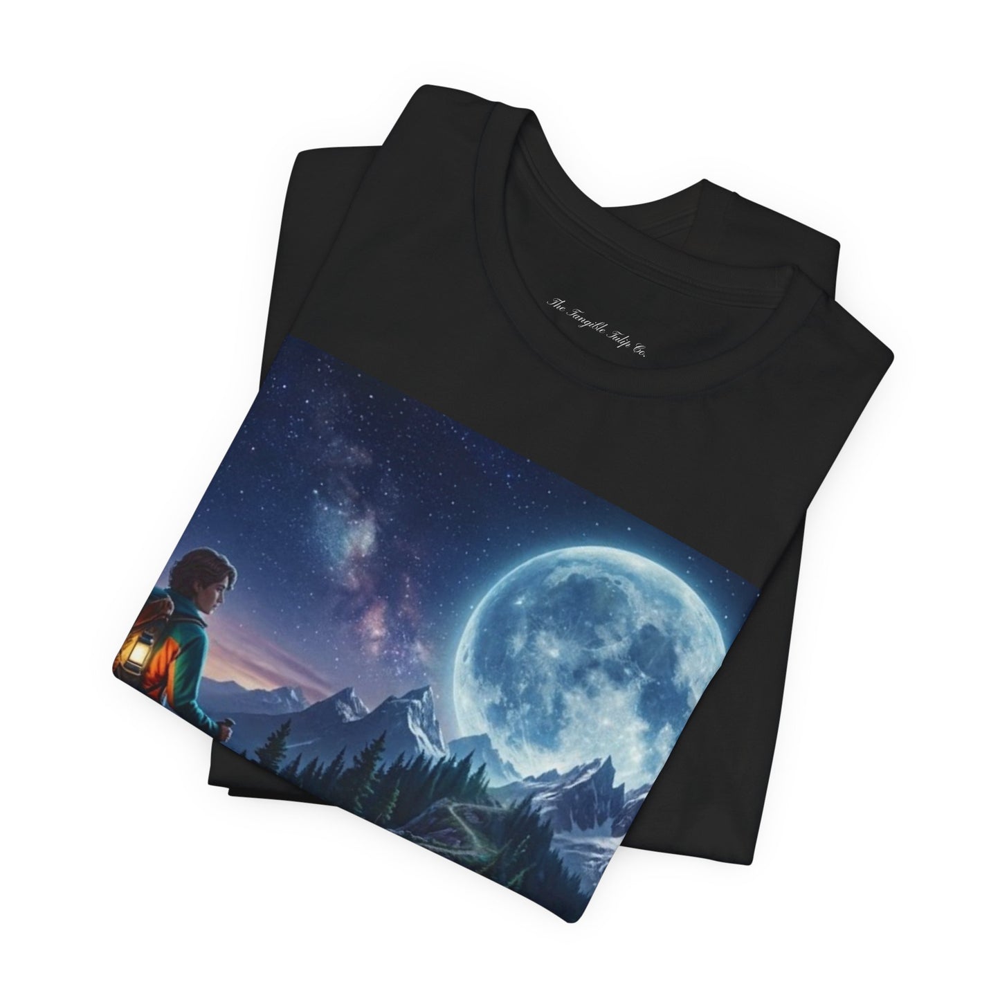 Moonlit Mountain Hike T-Shirt