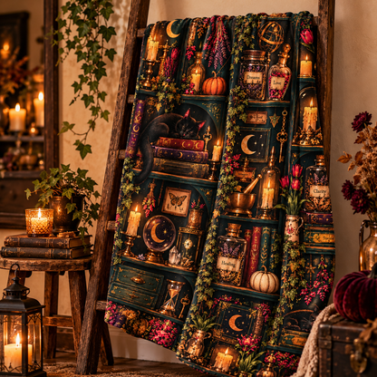 Mystic Apothecary Fleece Blanket