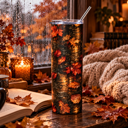 Falling Leaves Tumbler