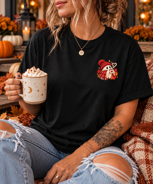 Little Ghost Café Tee