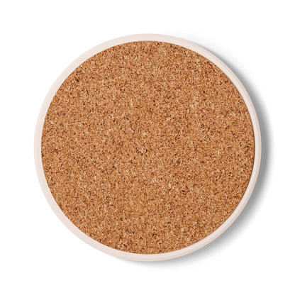 Floral Ceramic Coaster