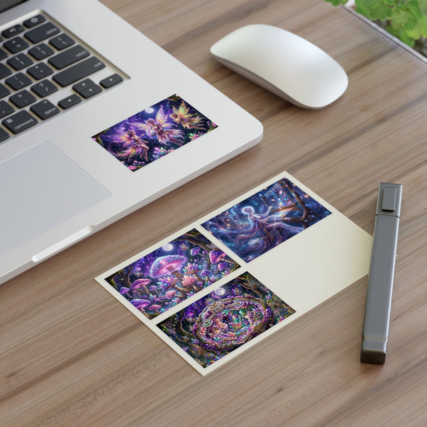 Fantasy Glow Garden Stickers
