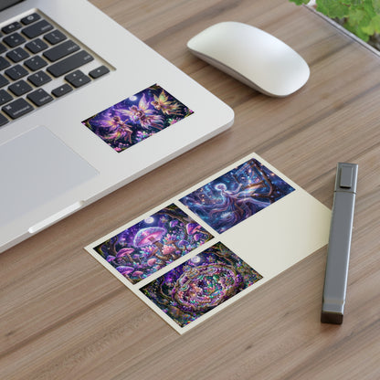 Fantasy Glow Garden Stickers