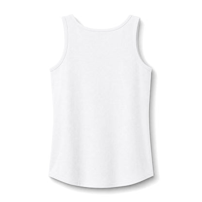 Floral Crescent Moon Tank Top