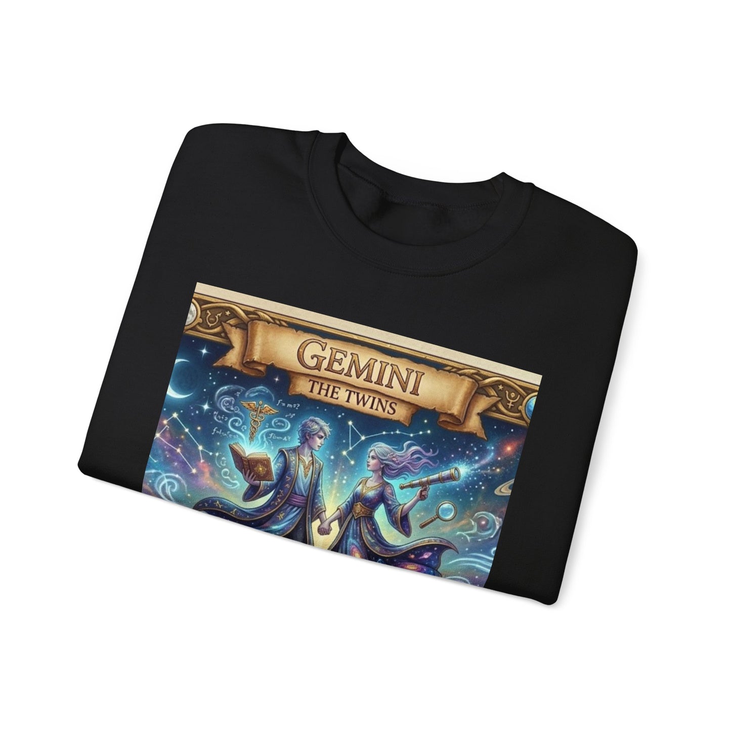 Gemini Zodiac Crewneck Sweatshirt