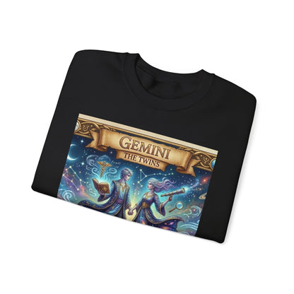 Gemini Zodiac Crewneck Sweatshirt