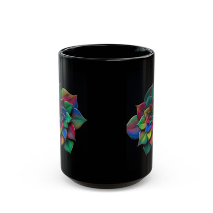 Rainbow Succulent Mug