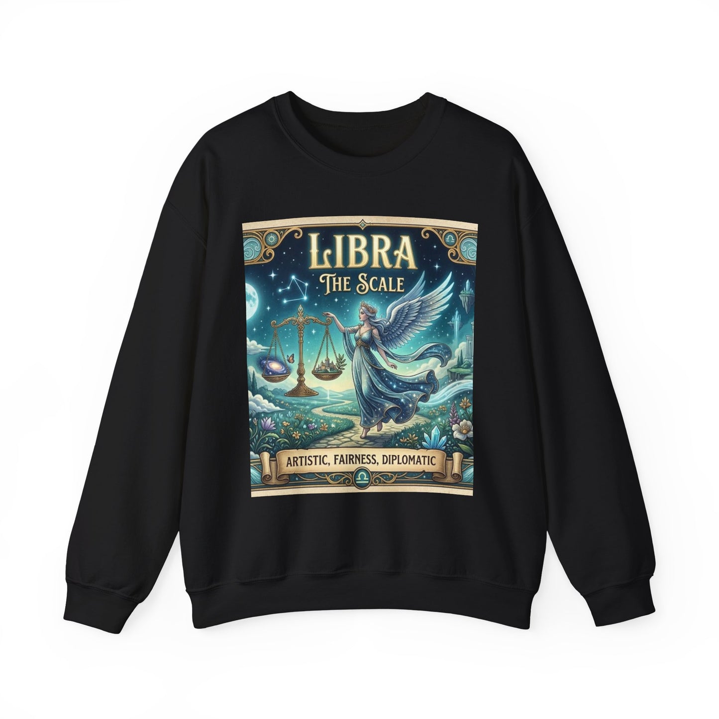 Libra Zodiac Crewneck Sweatshirt