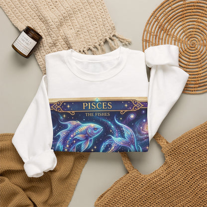 Pisces Zodiac Crewneck Sweatshirt