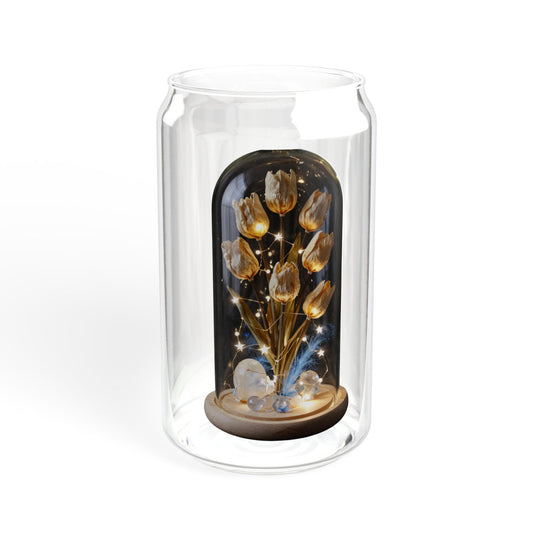 Glass Terrarium 16 oz Sipper