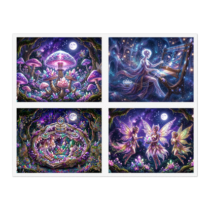 Fantasy Glow Garden Stickers