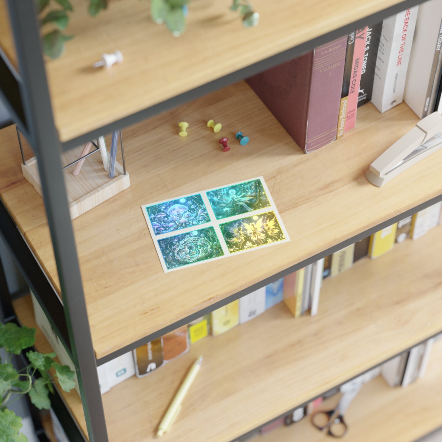 Fantasy Glow Garden Stickers