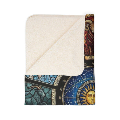 Zodiac Stained Glass Blanket