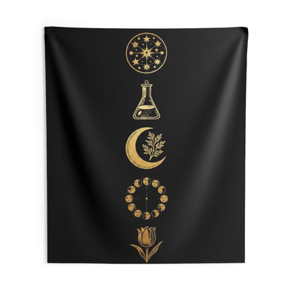 Golden Alchemist Tapestry
