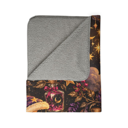 Moonlit Apothecary Fleece Blanket