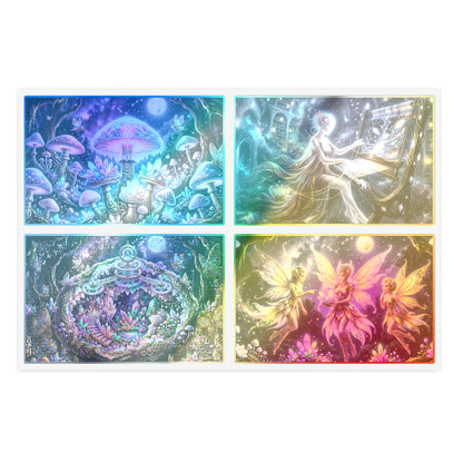 Fantasy Glow Garden Stickers
