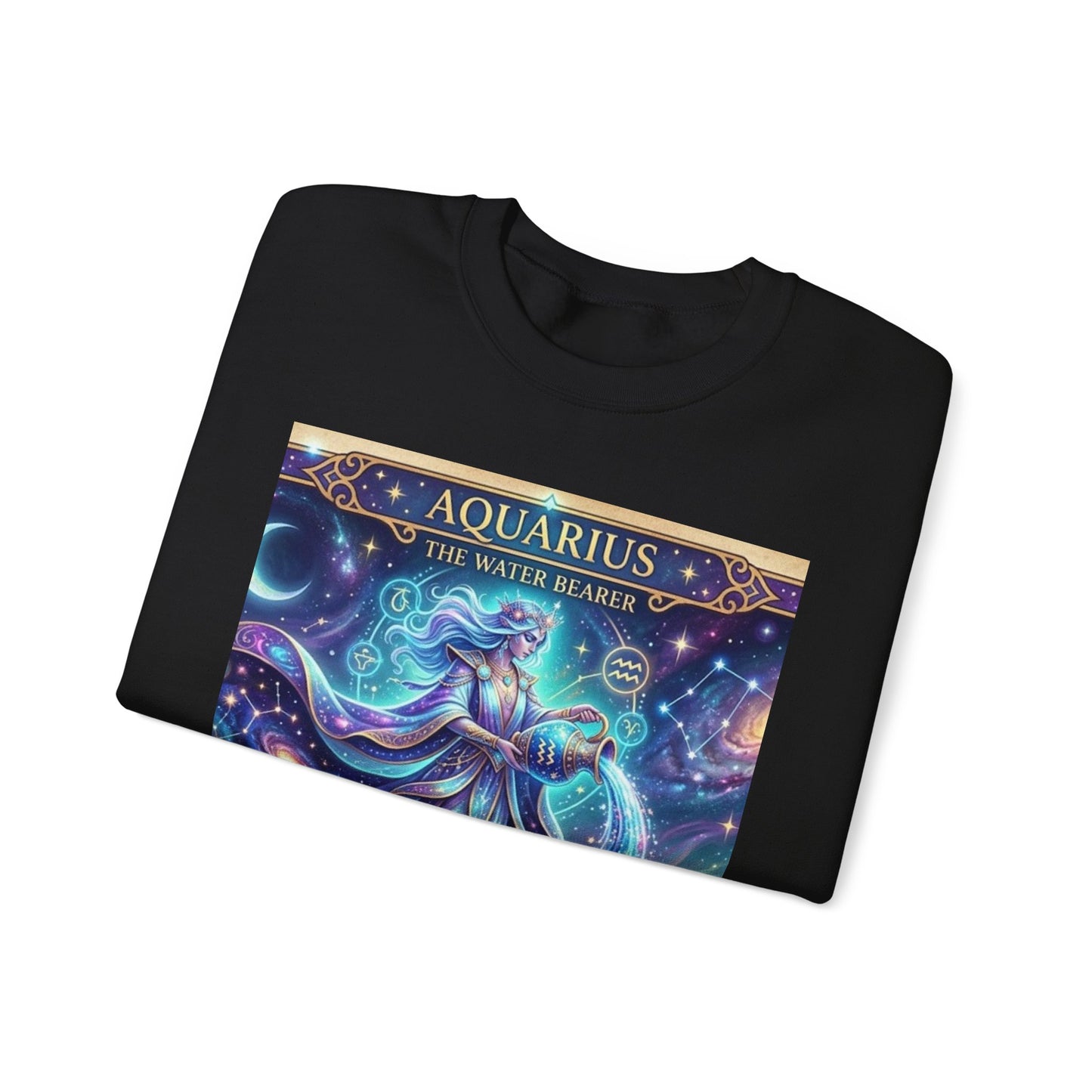 Aquarius Zodiac Crewneck Sweatshirt
