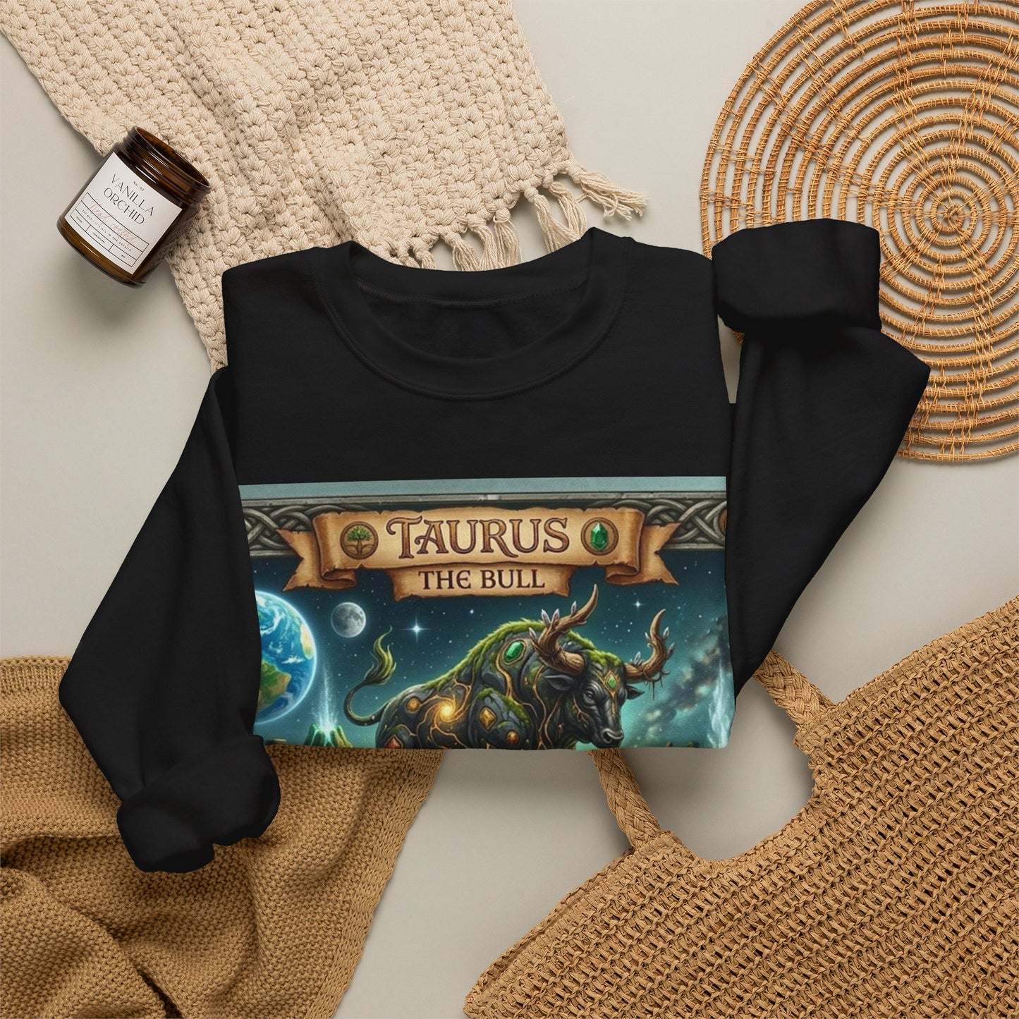 Taurus Zodiac Crewneck Sweatshirt