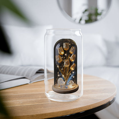 Glass Terrarium 16 oz Sipper