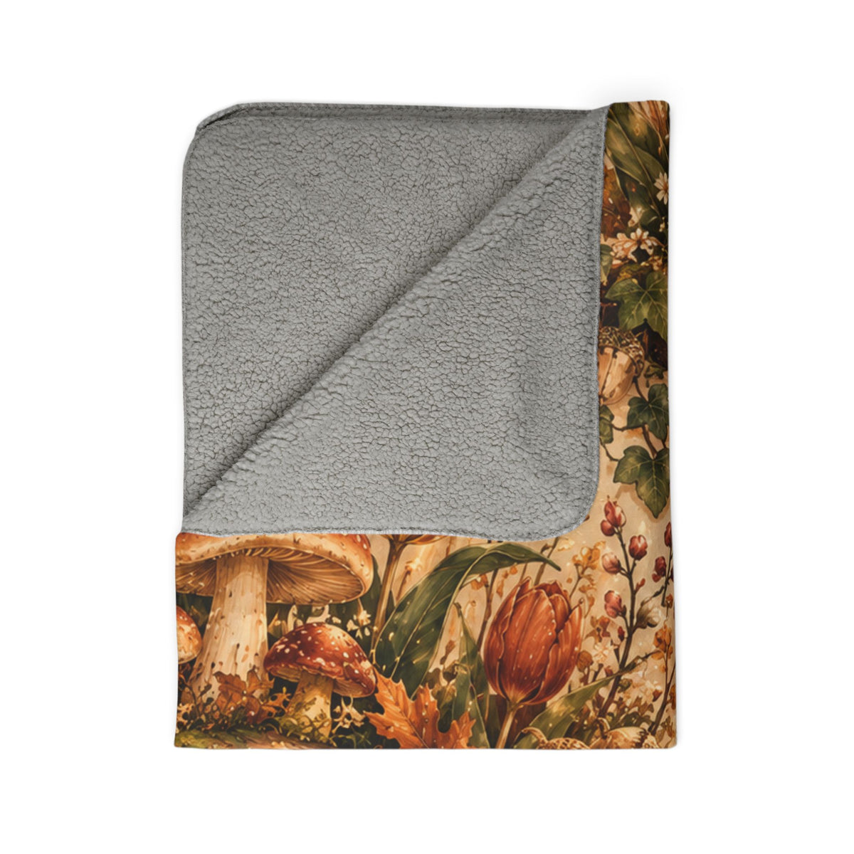 Woodland Harvest Fleece Blanket