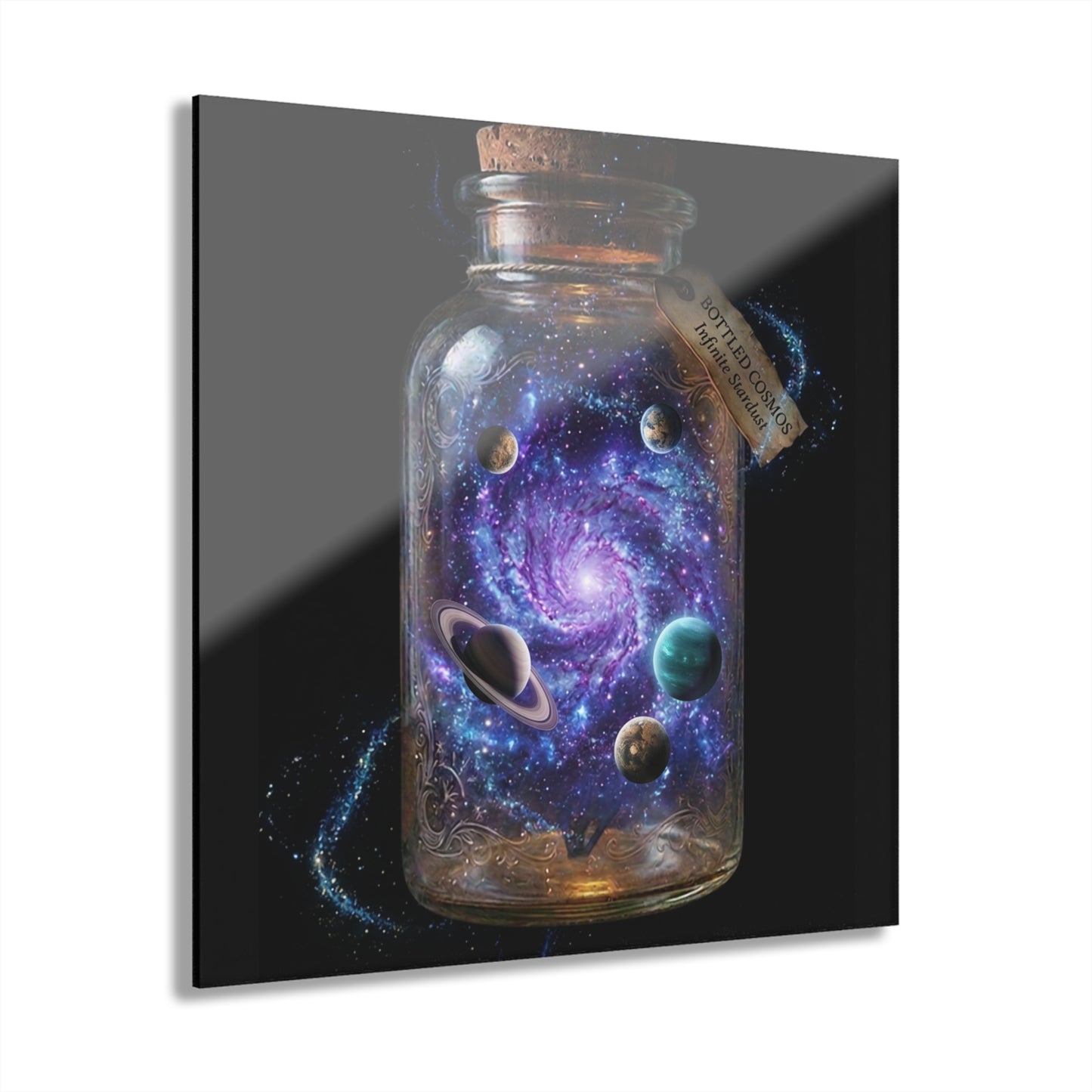 Galaxy in a Bottle Acrylic Print