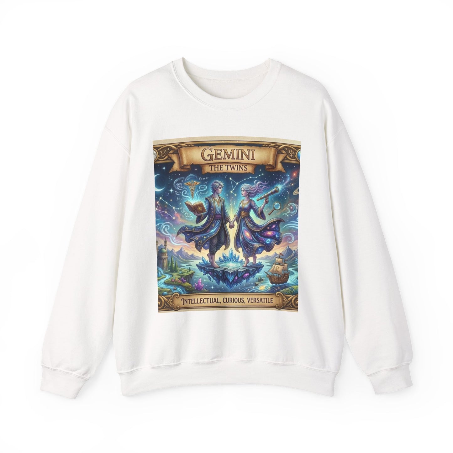 Gemini Zodiac Crewneck Sweatshirt