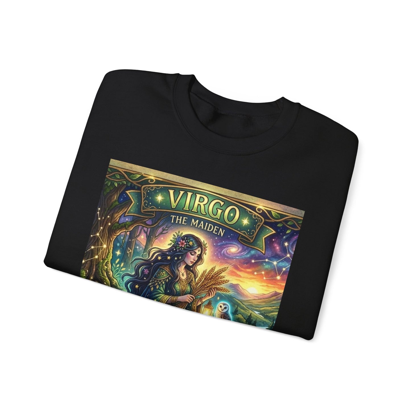 Virgo Zodiac Crewneck Sweatshirt