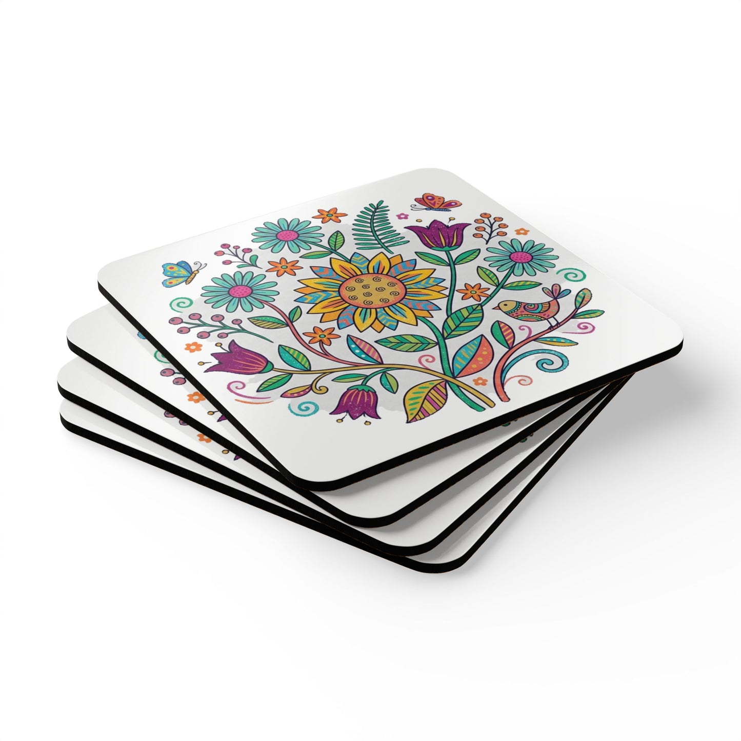 Sunflower Coasters