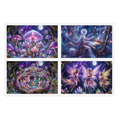 Fantasy Glow Garden Stickers