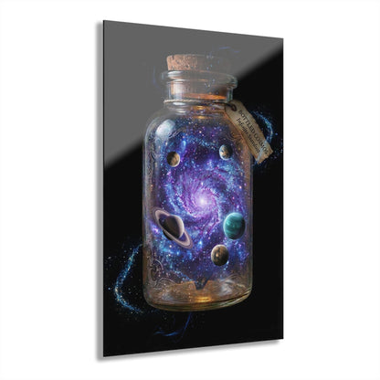 Galaxy in a Bottle Acrylic Print