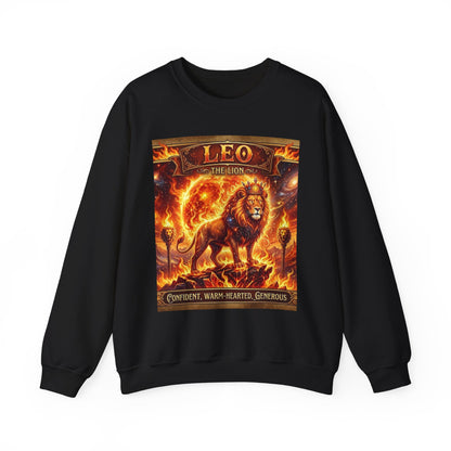 Leo Zodiac Crewneck Sweatshirt