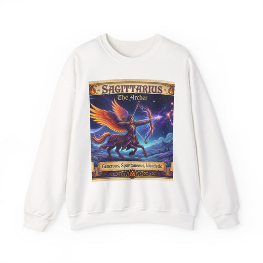 Sagittarius Zodiac Crewneck Sweatshirt