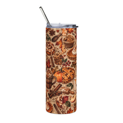 Pumpkin and Pastries Tumbler