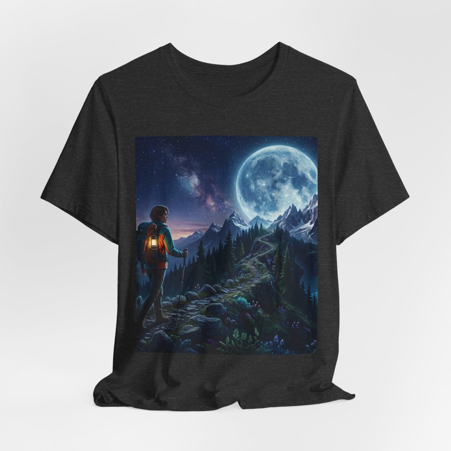 Moonlit Mountain Hike T-Shirt